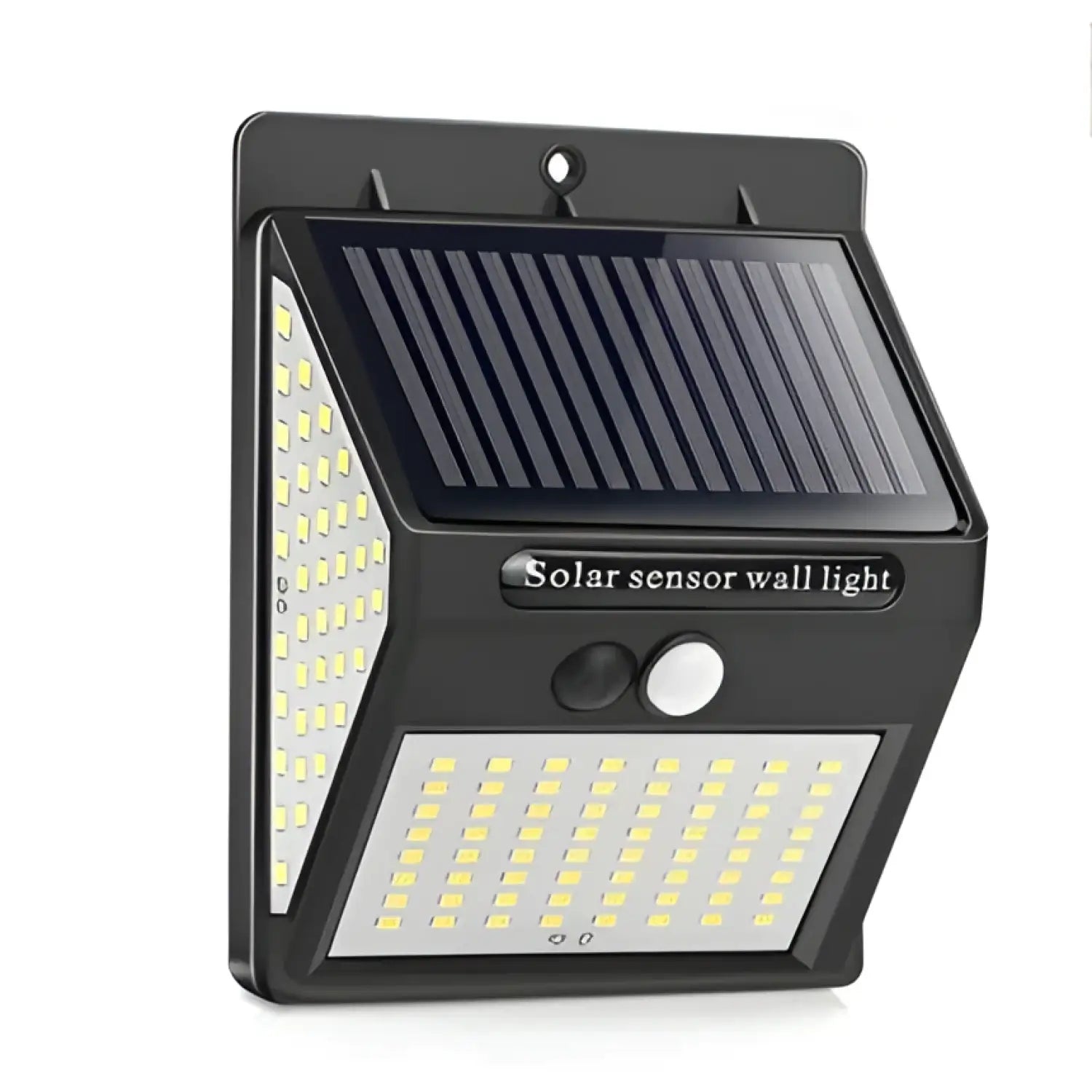 Smart & Energy-Efficient LED Solar Motion Detection Light - 144LED / Black / 1pcs - 12V Hanging Light