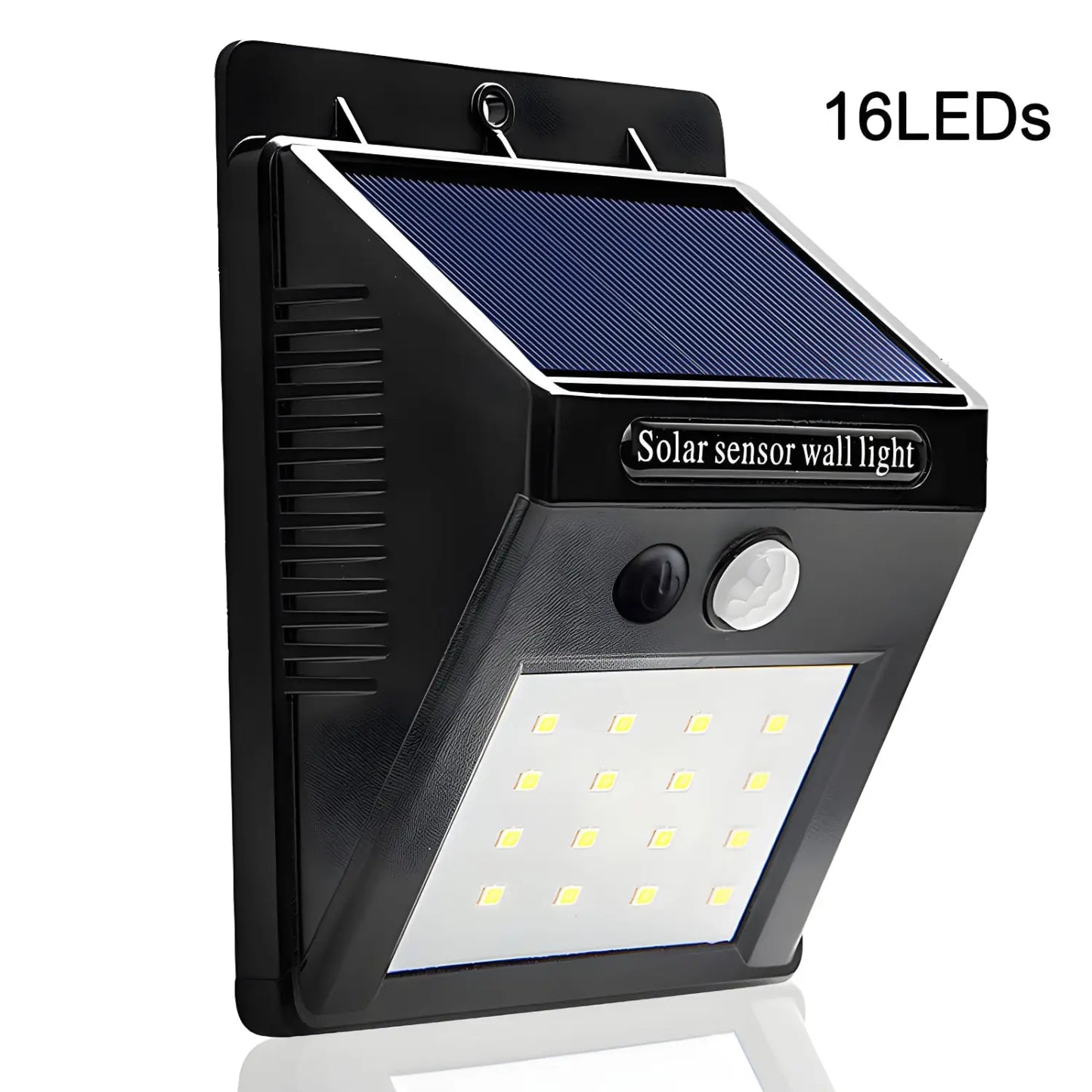 Smart & Energy-Efficient LED Solar Motion Detection Light - 16LED / Black / 1pcs - 12V Hanging Light