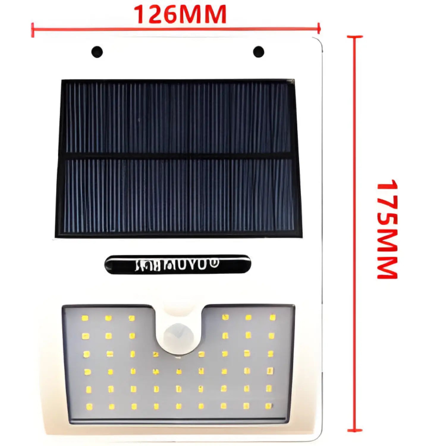 Smart & Energy-Efficient LED Solar Motion Detection Light - White light / WT / 3 mode 48 - 12V Hanging Light