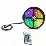 Smart LED Lights Bluetooth RGB Strip with Remote Control - 5050 RGB Light Band + Bluetooth + 24 Key Remote Control / 50