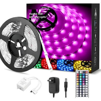 Smart LED Strip Light - WiFi & Bluetooth Control 5050 RGB - Strip light