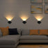 Smart Motion Sensor Night Lamp Light – Rechargeable LED Lamp with Auto-Sensing Technology - AAA battery yellow light