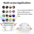 Graffiti Bluetooth Smart Downlight Voice Control Full Color Dimming Speaker Five way Light 12V Hanging Light