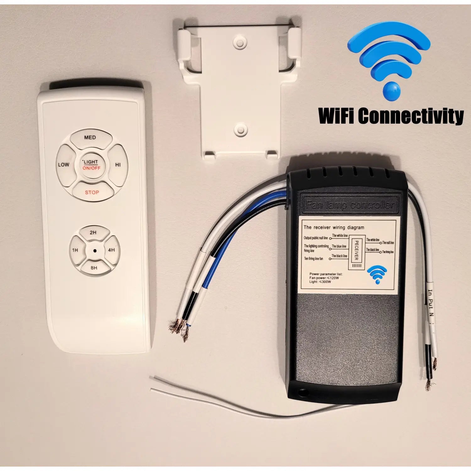 Smart Wifi Enabled 3-in-1 Ceiling Fan Light Universal Ceiling Fan Remote Control Kit - Ceiling Fan Control