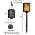 Solar Decoration Light - Outdoor Landscape Lighting - Black - Solar Light