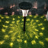 Solar LED Garden Light for Lawn Villa and Outdoor Landscape Decor - Black - Solar Light
