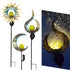 Solar LED Lamps with Waterproof & Flame Effect for Outdoor Garden Lighting - 12V Hanging Light