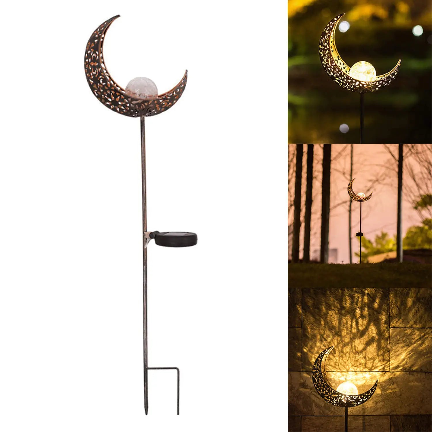 Solar LED Lamps with Waterproof & Flame Effect for Outdoor Garden Lighting - 12V Hanging Light