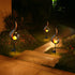Solar LED Lamps with Waterproof & Flame Effect for Outdoor Garden Lighting - 12V Hanging Light