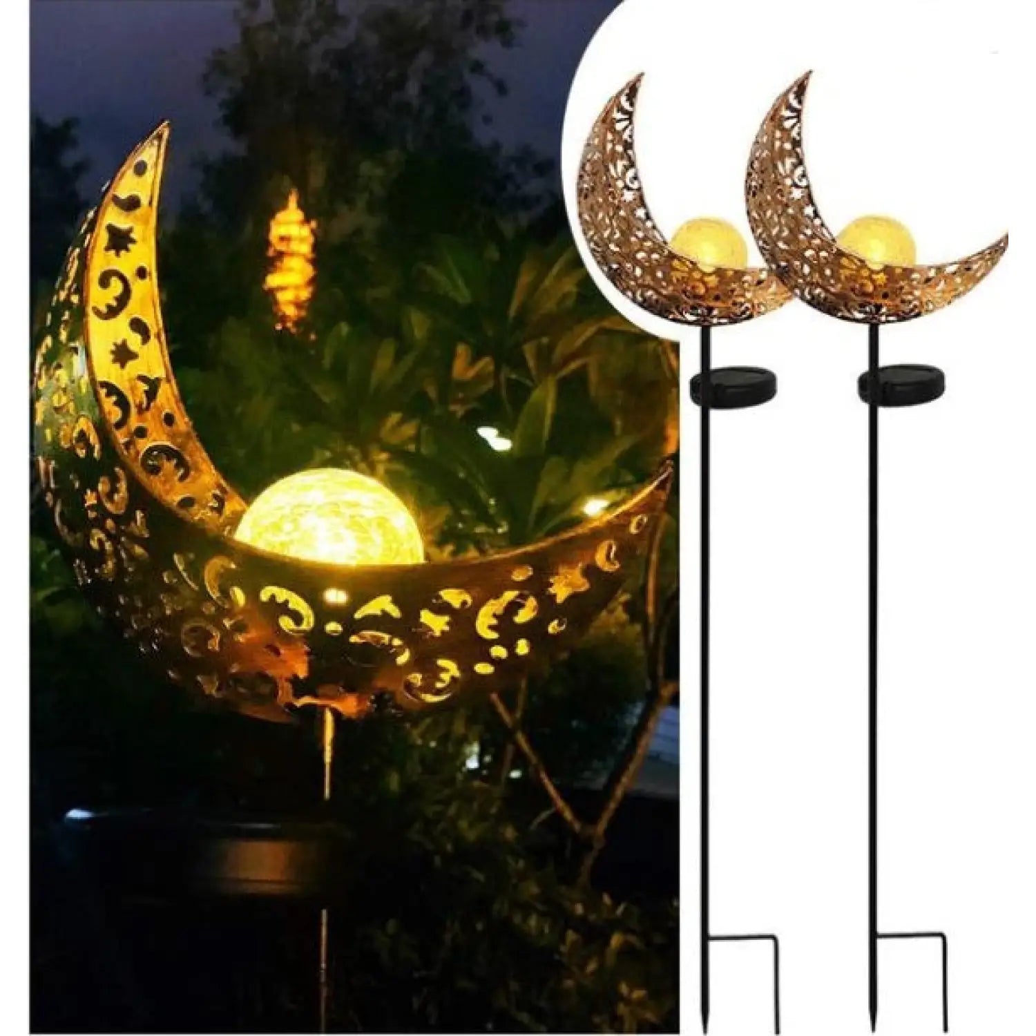 Solar LED Lamps with Waterproof & Flame Effect for Outdoor Garden Lighting - 12V Hanging Light