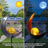 Solar LED Lamps with Waterproof & Flame Effect for Outdoor Garden Lighting - 12V Hanging Light