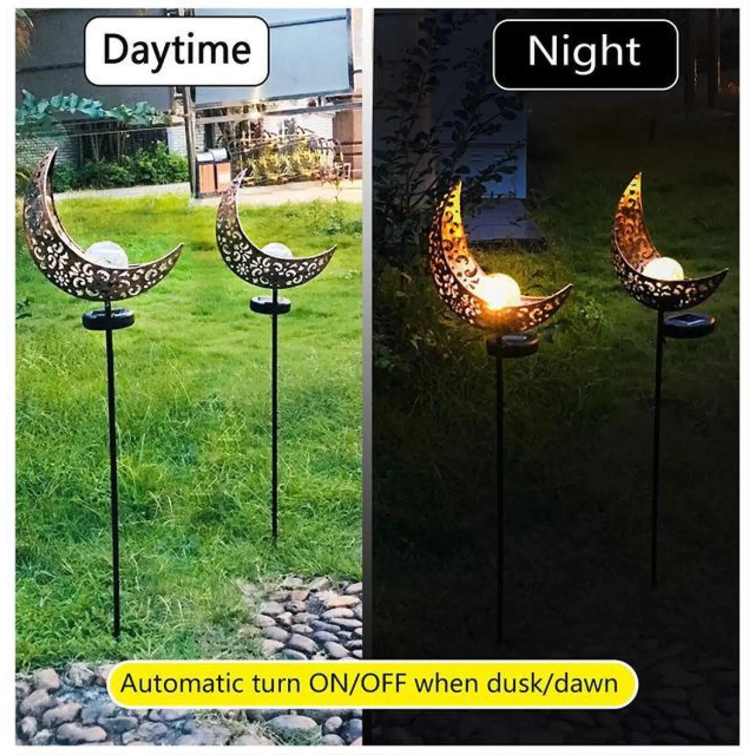 Solar LED Lamps with Waterproof & Flame Effect for Outdoor Garden Lighting - 12V Hanging Light