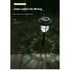 Solar LED Light for Garden with Modern Stripe Design for Outdoors - Solar Garden Lamp - 12V Hanging Light
