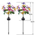 Solar Butterfly Courtyard Light Led Lawn Lamp 12V Hanging Light