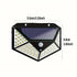 Solar Light for Shed – Dual Pack LED Lights for Outdoor - Two Pack - Solar Light