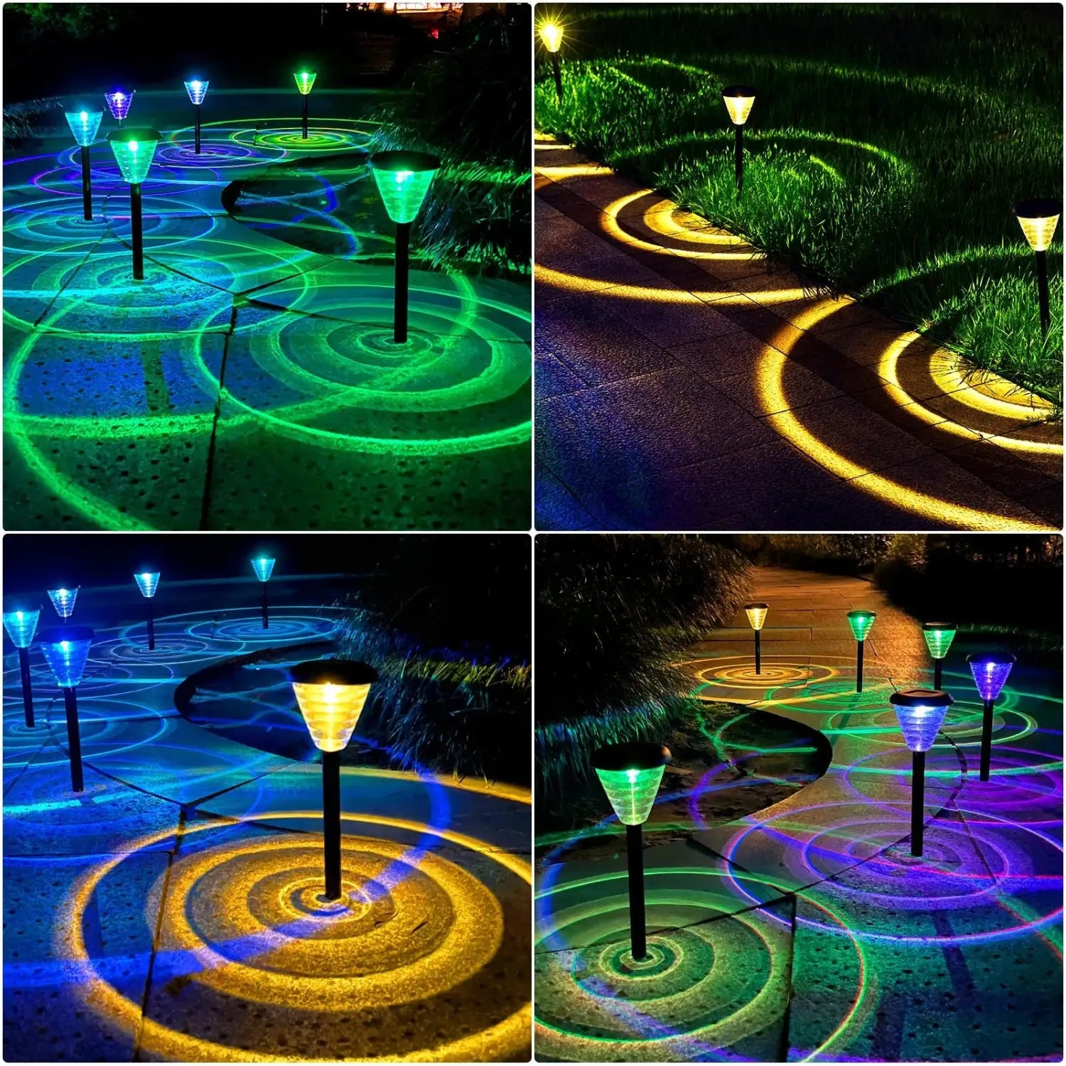 Solar Lights for Yard with Waterproof – Ideal for Pathway Illumination - Solar SciFi Lights - Solar Light