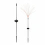 Solar Lights Outdoor Decorative Firework Lamps – IP65 Waterproof LED Garden Stakes - Blue / 90 CM / 2 Modes - Solar