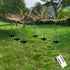 Solar Lights Outdoor Decorative Firework Lamps – IP65 Waterproof LED Garden Stakes - Solar Lights