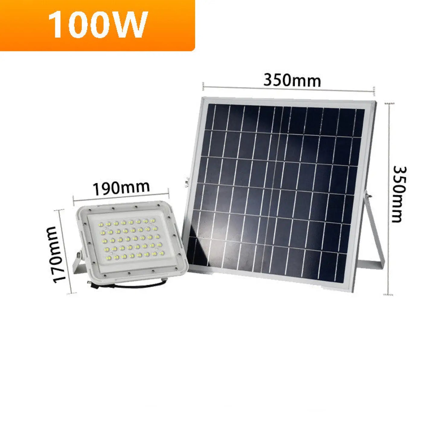 Solar Power LED Flood Lights - High Brightness & Waterproof Outdoor - Solar Light