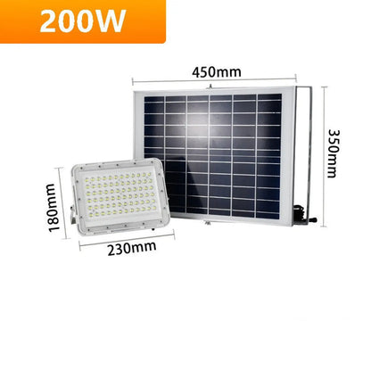 Solar Power LED Flood Lights - High Brightness & Waterproof Outdoor - Solar Light