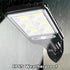 LED Solar Motion Sensor Light Bright Garden Outdoor Street Wall Lamp Solar Wall Lamp Lights Outdoor Road Lamp