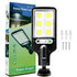 LED Solar Motion Sensor Light Bright Garden Outdoor Street Wall Lamp Solar Wall Lamp Lights Outdoor Road Lamp