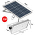 Solar Powered Outdoor Lights in Garden for Pathway and Landscape Glow - 12V Hanging Light