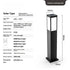 Solar Powered Yard Light for Stylish Outdoor Illumination