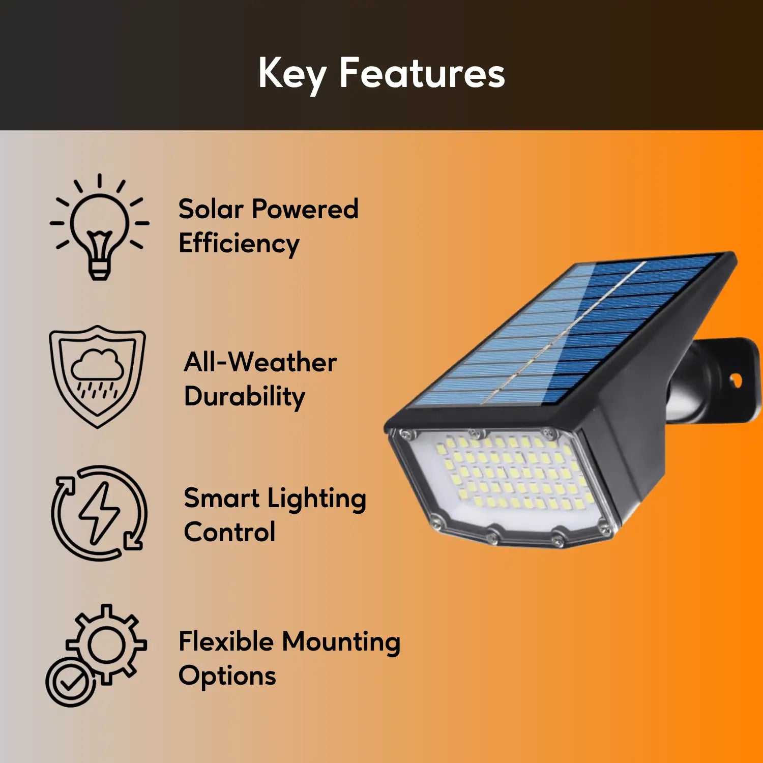 Solar Spot Lights Outdoor with Spike - 2 Pack - Solar Light