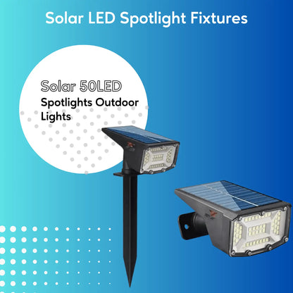 Solar Spot Lights Outdoor with Spike - 2 Pack - Solar Light