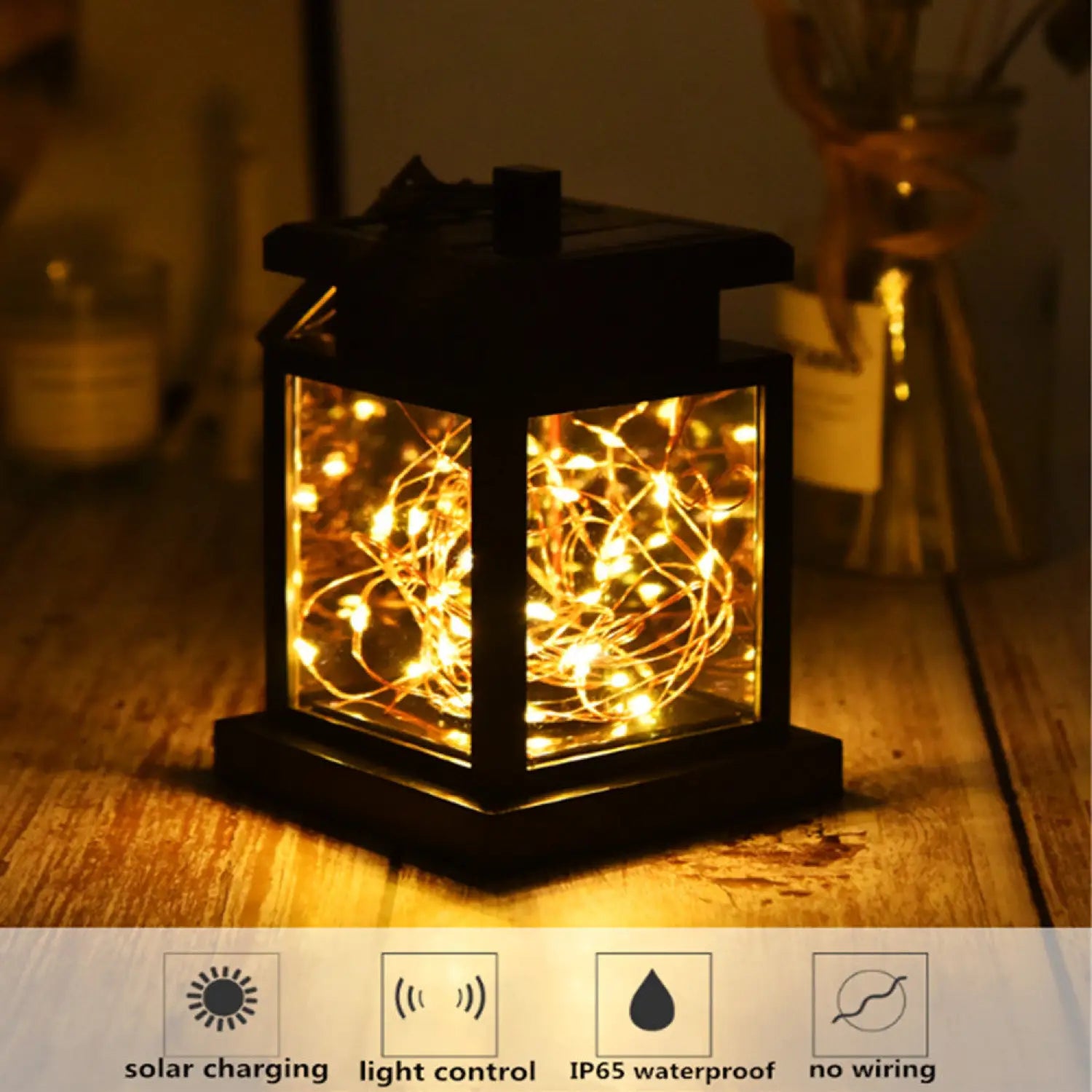 Solar Star Light – Reliable and Charming Decorative Solar Light for Outdoor - 12V Hanging Light