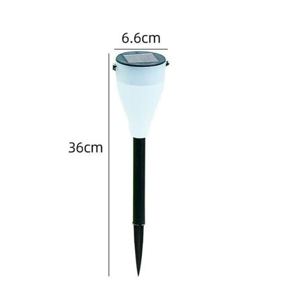 Solar Street Light with RGBW LED & Intelligent Photosensitive Control - Solar Lights