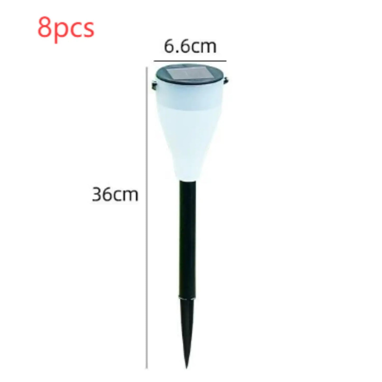 Solar Street Light with RGBW LED & Intelligent Photosensitive Control - Solar Lights