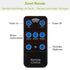Solar Wall Light Outdoor 60LEDs PIR Motion Sensor Remote Control Wireless Lamps IP65 Waterproof Lighting For Garage