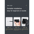 Solar Wall Lights for Outside with Waterproof & Motion Sensor - Well Light