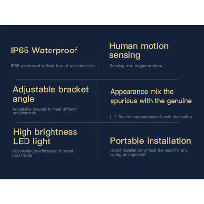 Solar Wall Lights for Outside with Waterproof & Motion Sensor - Well Light