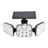 Solar Wall Lights – Outdoor LED Lamp with IP65 Waterproof Rating - JD-2858 - Solar Light