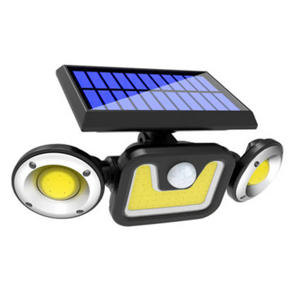 Solar Wall Lights – Outdoor LED Lamp with IP65 Waterproof Rating - TG-TY05101 - Three-Head Three-Square Wall Lamp (74