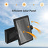 Solar Wall Mount Lights with Motion Sensor & Waterproof - Black - Outdoor Wall Lights