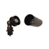 Outdoor Spotlight with Removable Angled Shroud Body - No Bulb - Spot Light