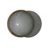 Solid Brass Flat PAR36 In-ground Well Light Cover Kit - Flat / Oil Rubbed Bronze - Well Light