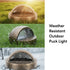 Solid Brass Half Moon Puck Light Fixture - Deck Light