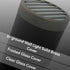 Solid Brass Louvered PAR36 In-ground Well Light Cover Kit - Louvered / Oil Rubbed Bronze - Well Light