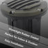 Solid Brass MR16 In-Ground Light Well Cover Kit - Louver / Oil Rubbed Bronze - Well Light