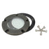 Solid Brass MR16 In-ground Well Light Cover Kit - Flat / Oil Rubbed Bronze - Well Light