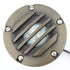 Solid Brass MR16 In-Ground Light Well Cover Kit - Louver / Oil Rubbed Bronze - Well Light