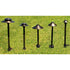 Solid Brass Path Light Stem | Oil Rubbed Bronze Finish | G4 Bi-Pin Socket with Wire Lead