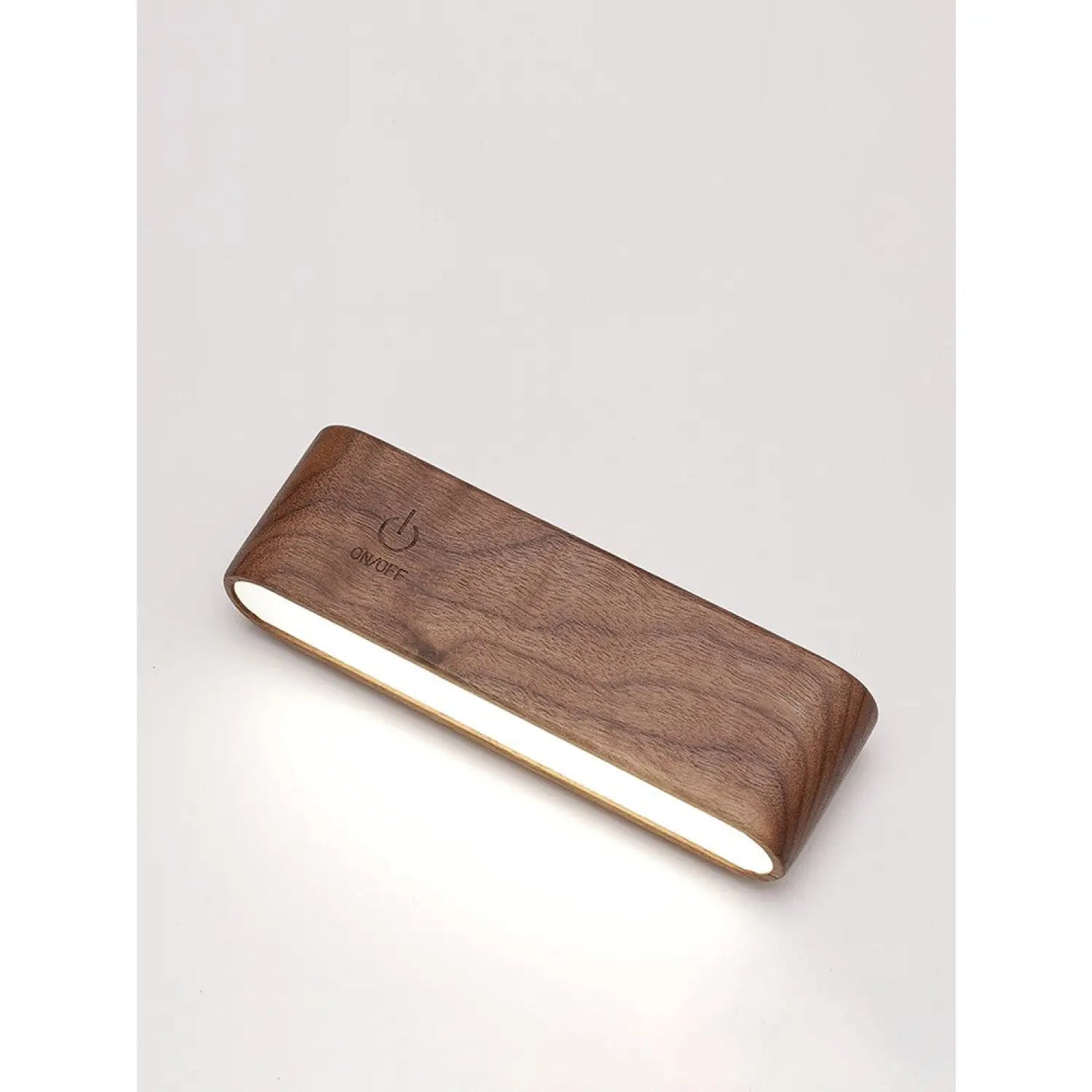 Solid Wood LED Desk Lamp with Natural Warm Finish - Deck Light