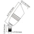 Spotlight for Outside with Integrated 2W–12W Light Perfect for Landscape - Spot Light Fixture