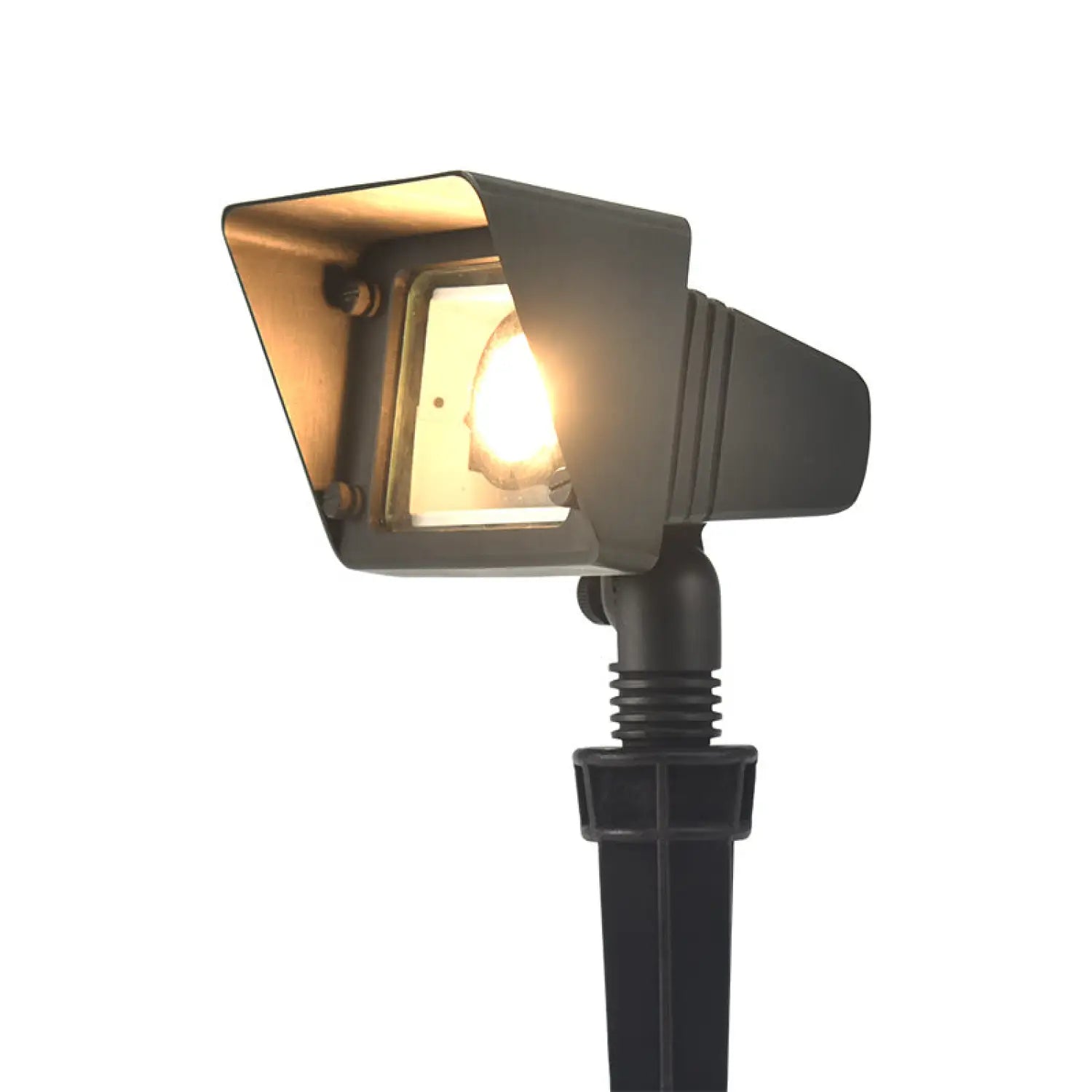 Square Outdoor Flood Light Fixture with MR16 or G4 Compatibility - Spot Light Fixture